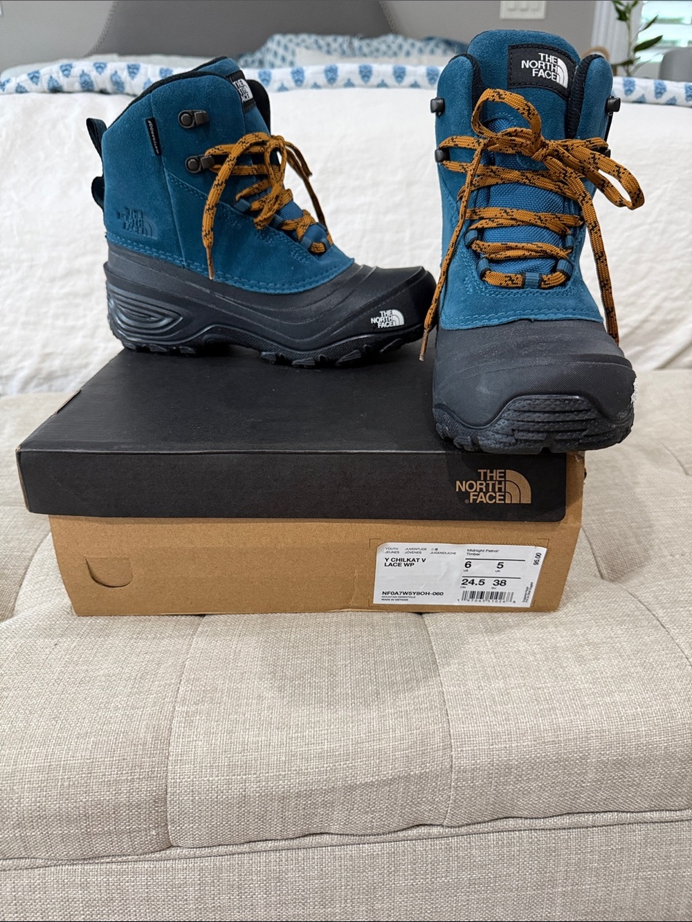 THE NORTH FACE unisex-child Chilkat V Lace Waterproof (Youth) 6